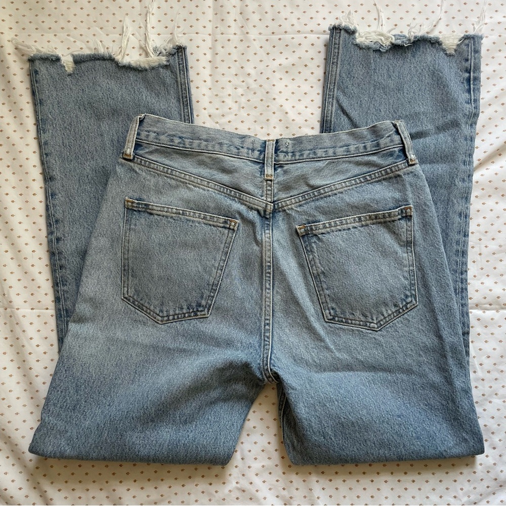 AGOLDE Relaxed Mid Rise Boot Cut Jean Size 28 - Picture 5 of 10